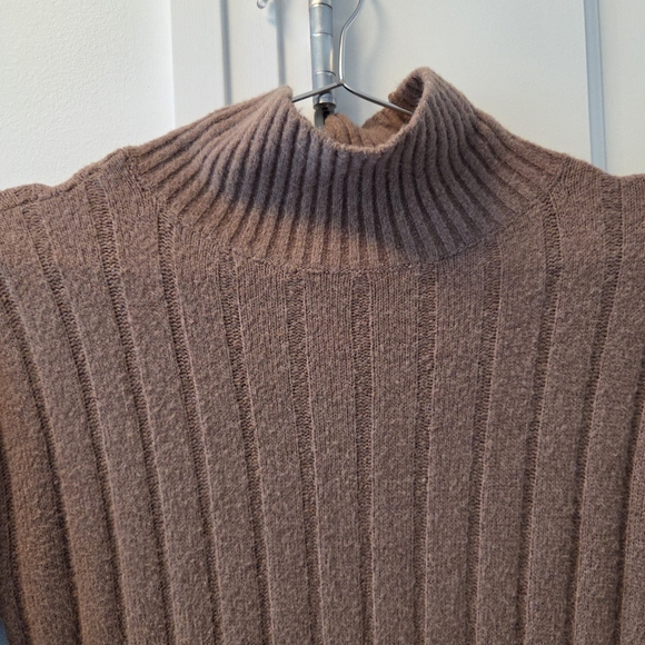 Abercrombie & Fitch Long Sleeve Mock Neck Dress - Picture 3 of 6